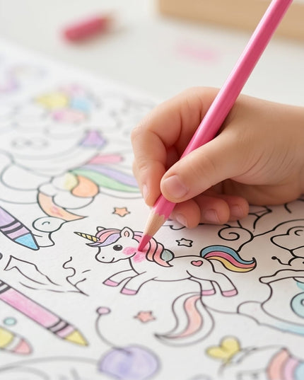 Coloring Roll-Toys