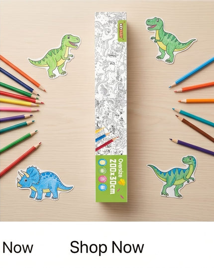 Coloring Roll animal-Toys