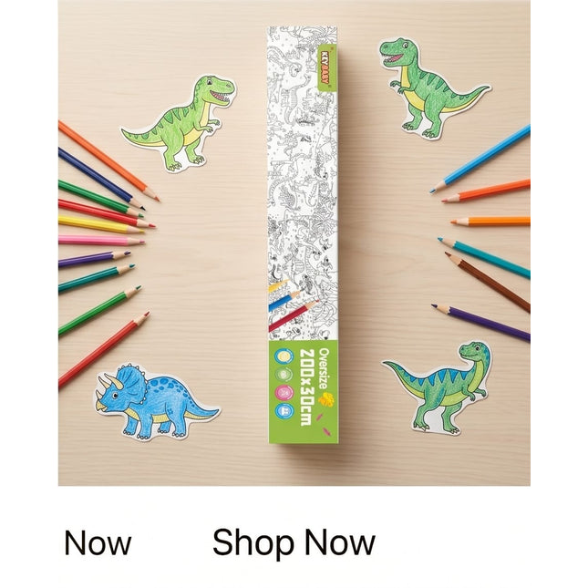 Coloring Roll animal-Toys