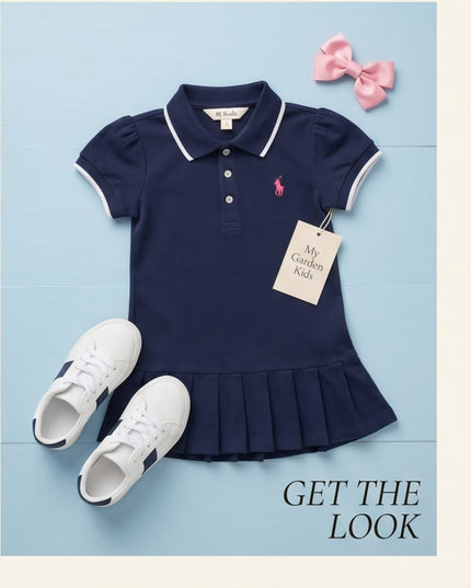 POLO DRESS-KIDS WEAR