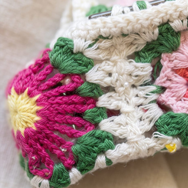 Crochet Clips-Hair Accessories
