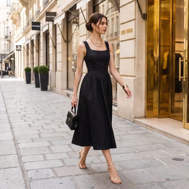 Black Dress-Women Wear