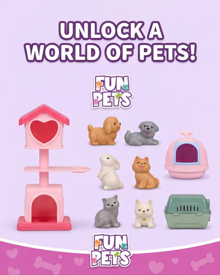 Pet House Figures-Toys