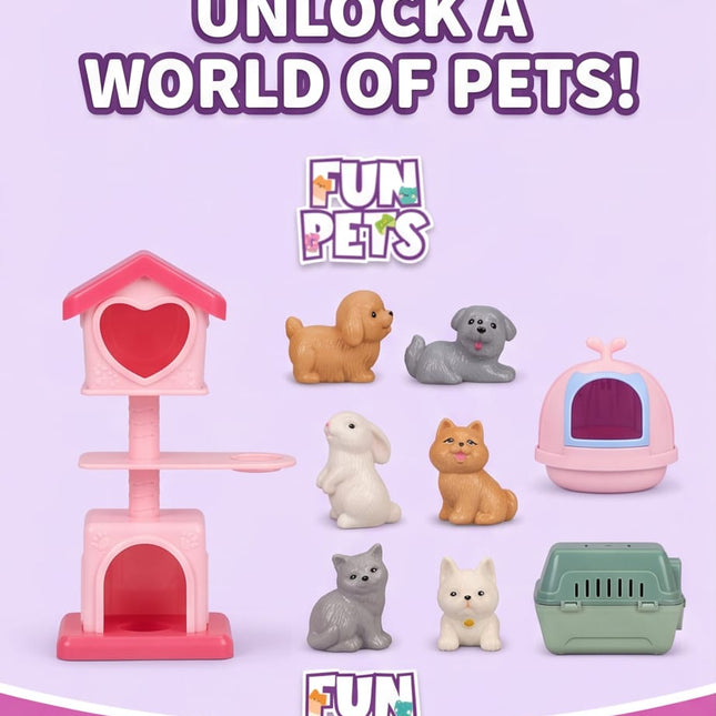 Pet House Figures-Toys