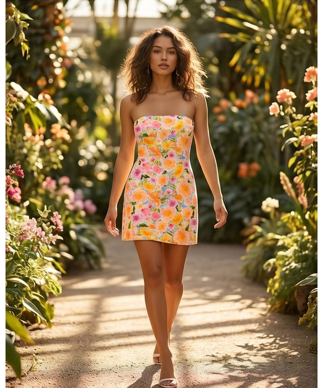 Floral Dress-Women Wear
