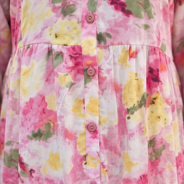 Floral Maxi Dress-Women Wear