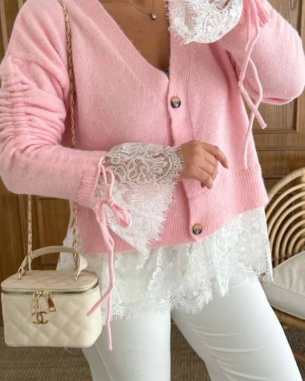 Triko pink Top