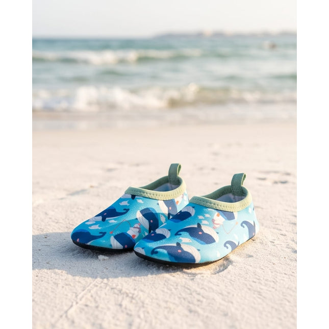 Whale printed Shoes-Beach shoes