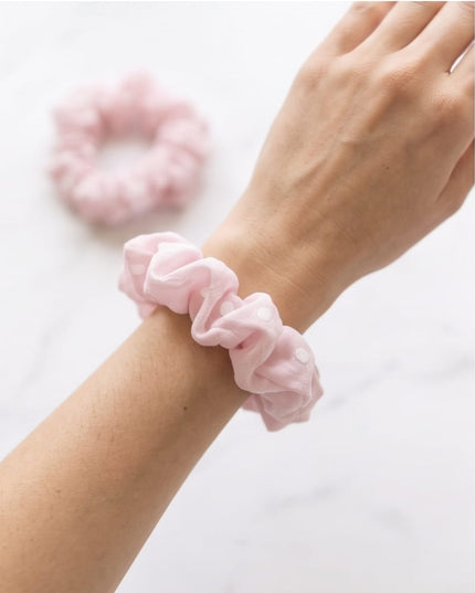 Pink Polka Dots Clip-Clips