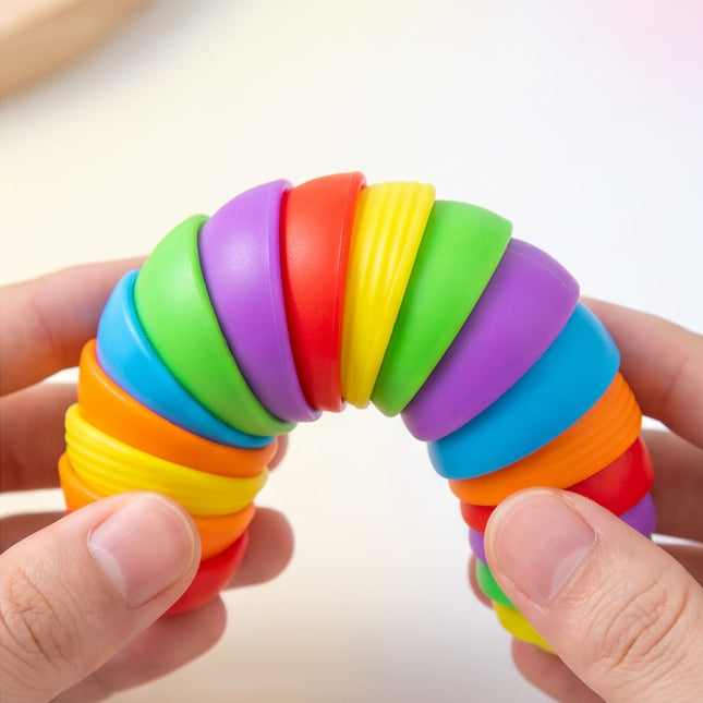 Fuzzy Caterpillar Sensory Toy-Toys