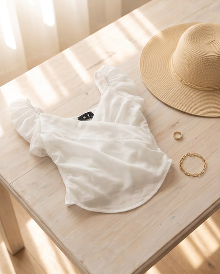 White Top-Women Wear
