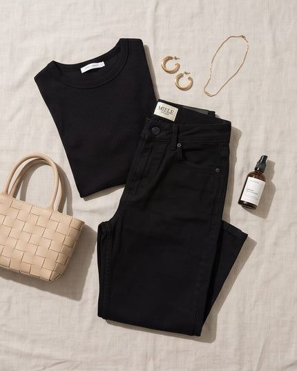 Black Denim-Women Wear