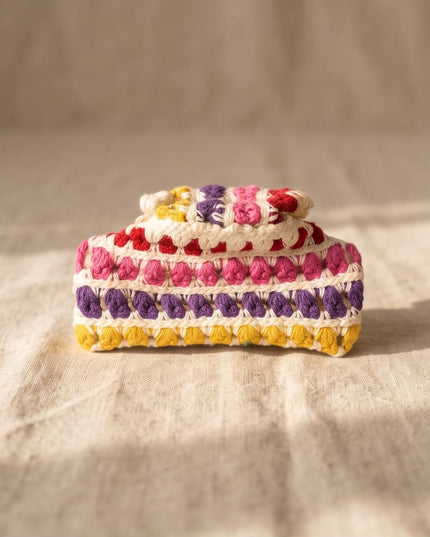 Crochet Clip-Hair Accessories
