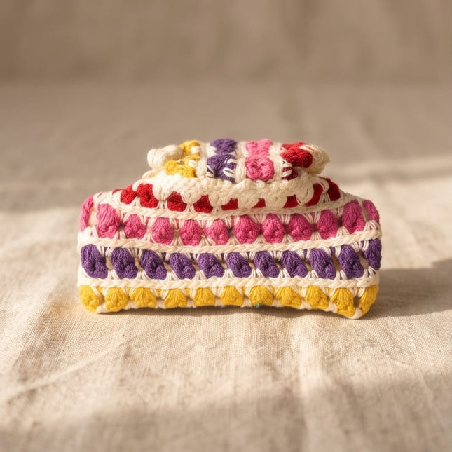 Crochet Clip-Hair Accessories