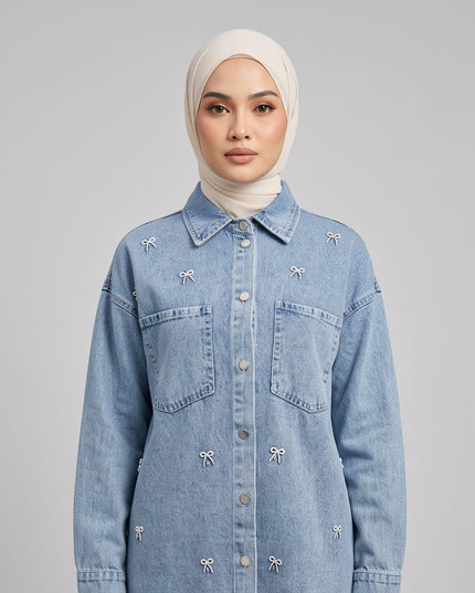 Denim Blue Shirt-Women Wear