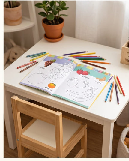 Fruits Colouring Book-Books