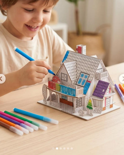 COLORING 3D PUZZLE-TOYS