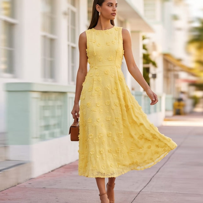 Yellow Dress-Women Wear