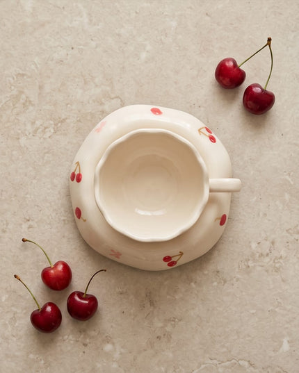 CHERRY MUG-COFFE CUPS & MUGS