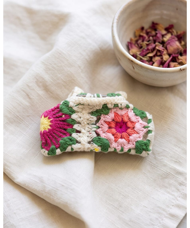 Crochet Clips-Hair Accessories