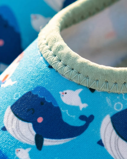 Whale printed Shoes-Beach shoes