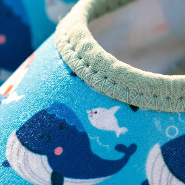Whale printed Shoes-Beach shoes