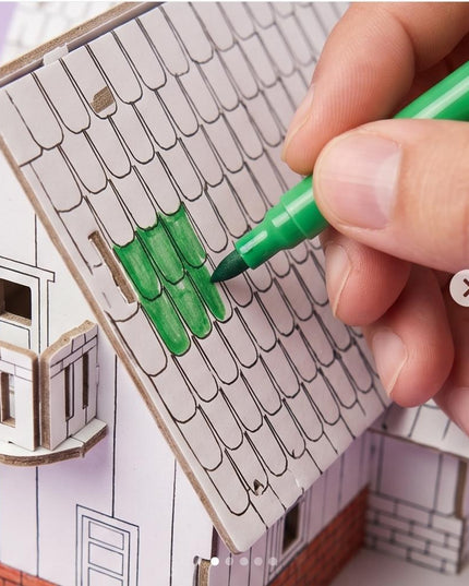 COLORING 3D PUZZLE-TOYS