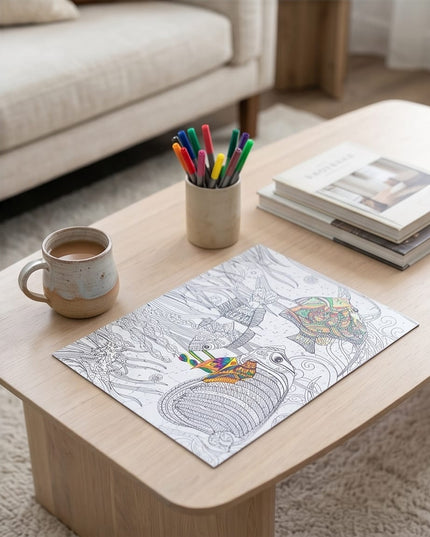 COLORING PUZZLE-TOYS