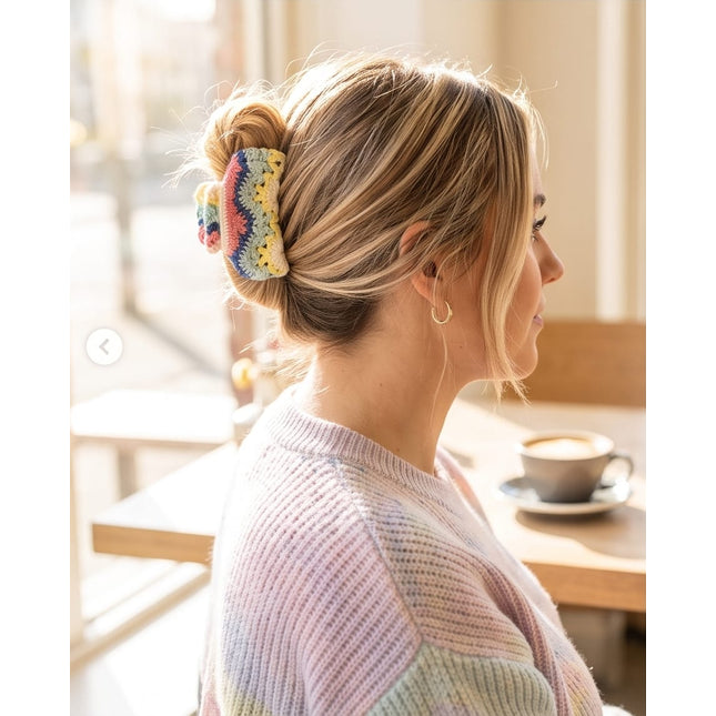 Crochet Clips-Hair Accessories