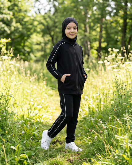Cotton Hijab Girl Set-Sets