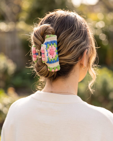 Crochet Clips-Hair Accessories