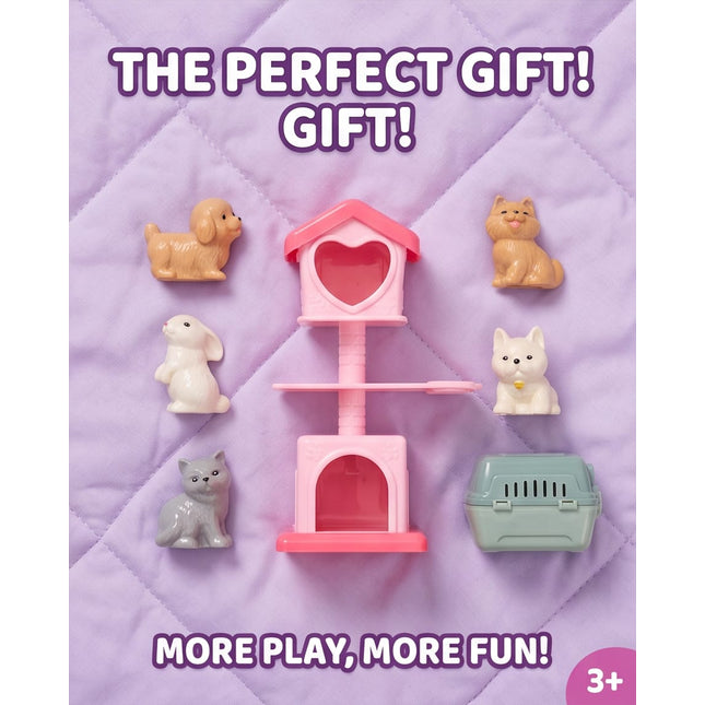 Pet House Figures-Toys