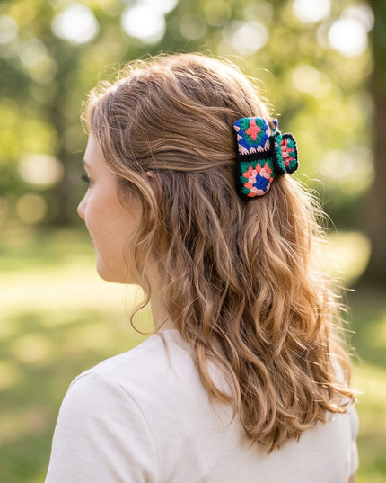 Crochet Clips-Hair Accessories