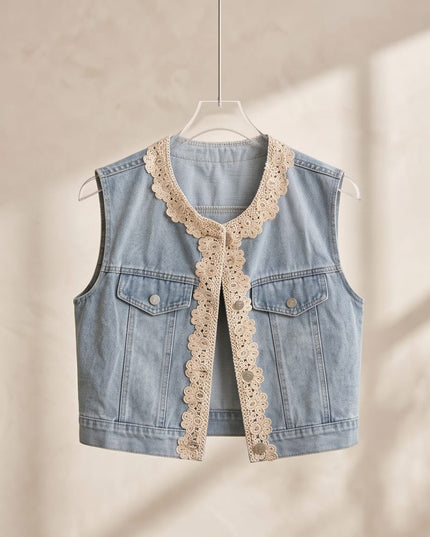 JEANS VEST-WOMEN WEAR