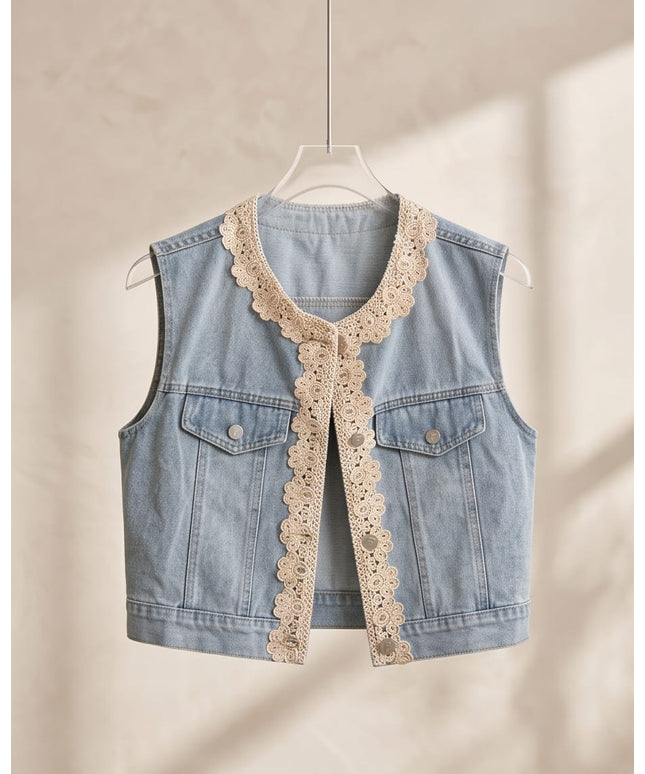 JEANS VEST-WOMEN WEAR
