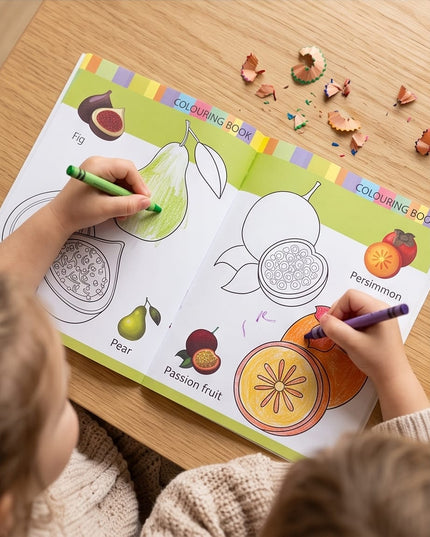 Fruits Colouring Book-Books