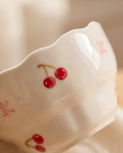 CHERRY MUG-COFFE CUPS & MUGS
