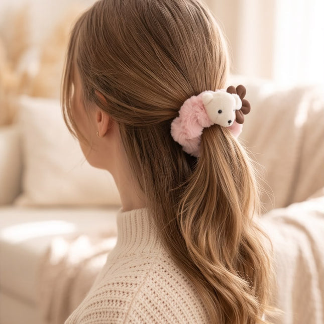 Hair scrunchie-Hair Accessories