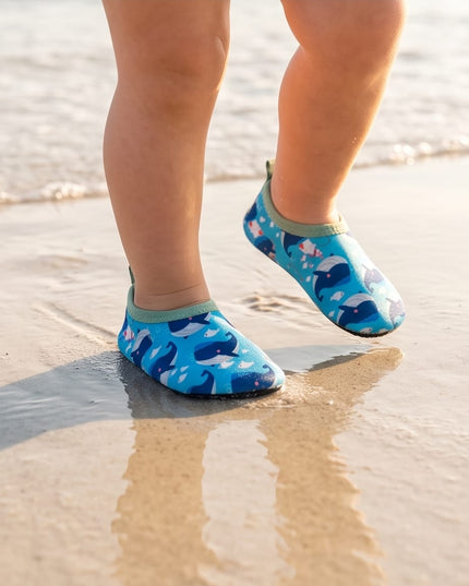 Whale printed Shoes-Beach shoes