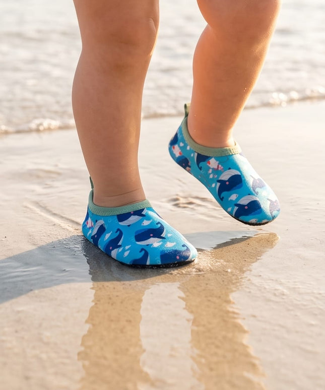 Whale printed Shoes-Beach shoes