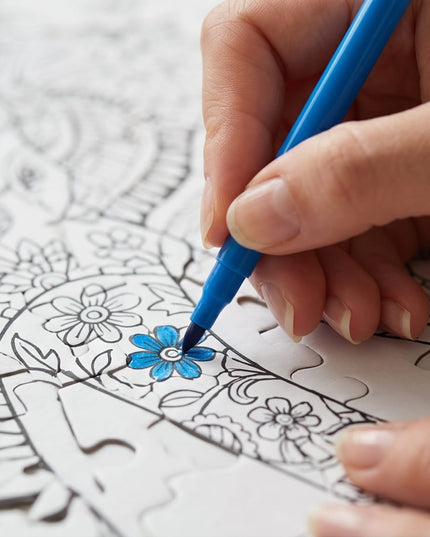 COLORING PUZZLE-TOYS