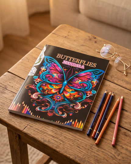 Butterfly Colouring Book-Books