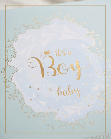 Boy Memory Book-Baby supply