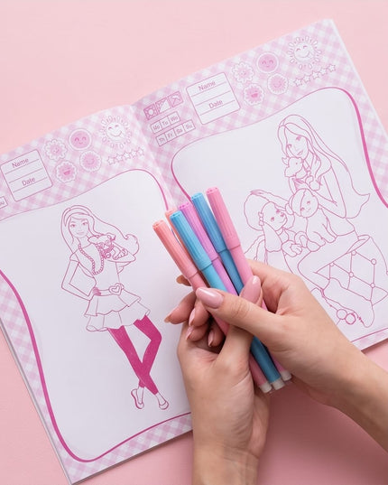 3D Colouring Book-Books