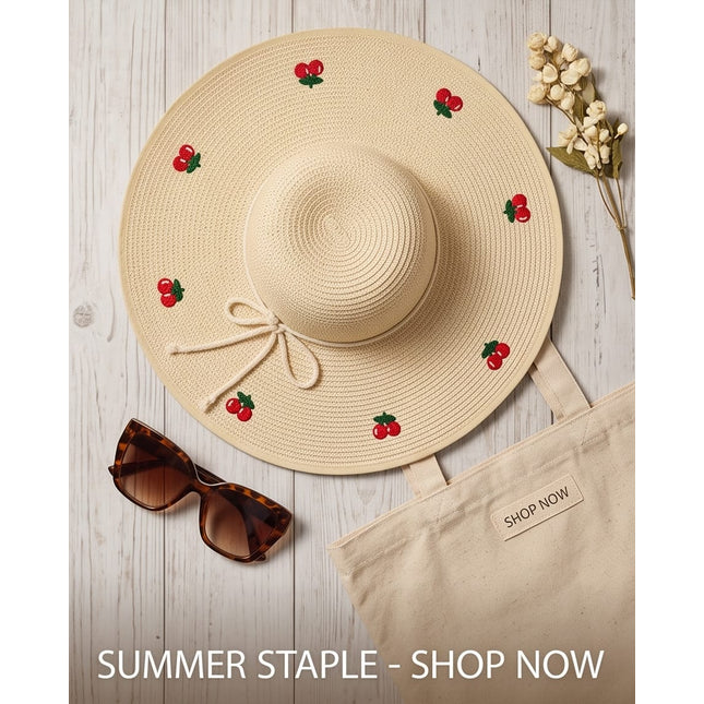 Cherry Hat-Hats