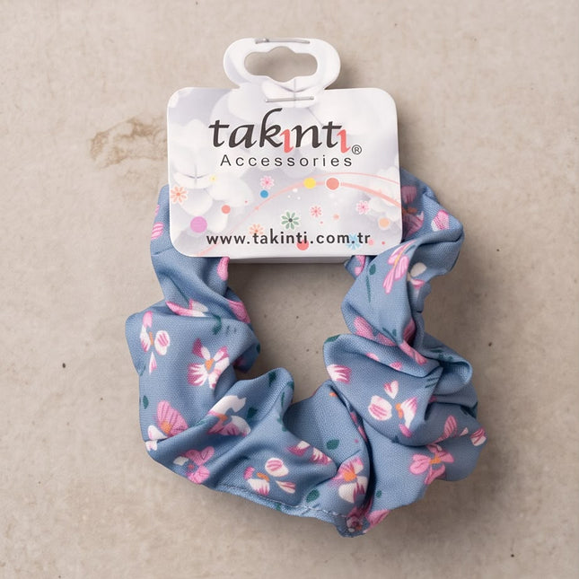 Floral Scrunchie-Hair accessories