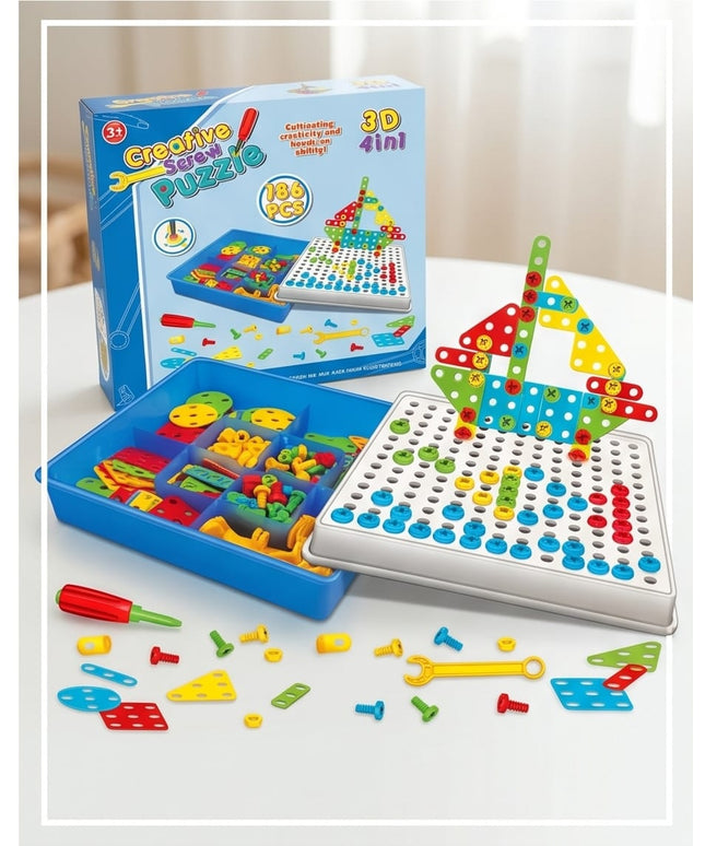 CREATIVE SCREW PUZZLE-TOYS