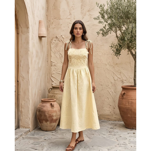 Yellow Dress-Women Wear
