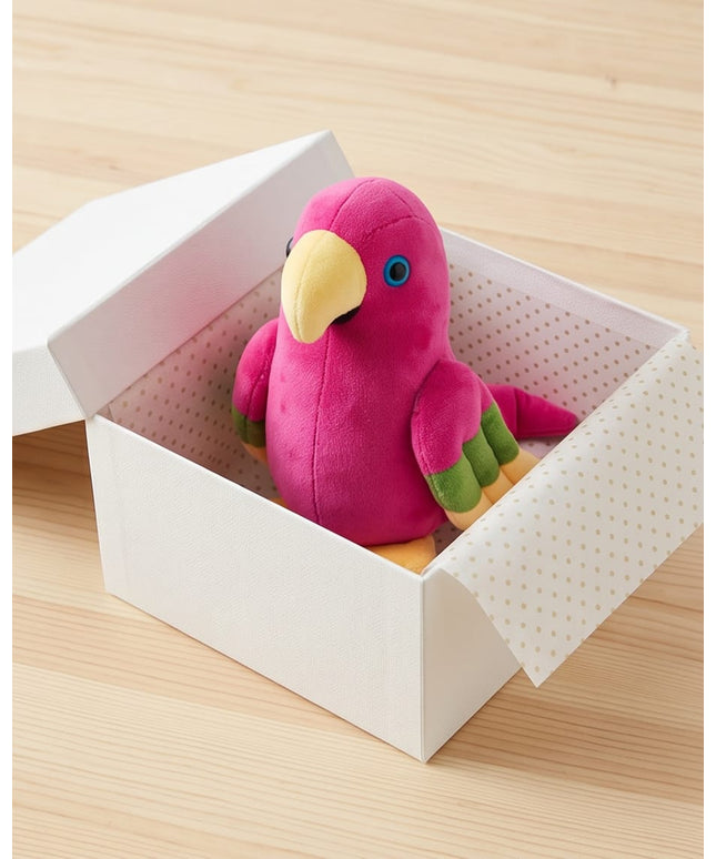 Stuffed Parrot-Stuffed animal