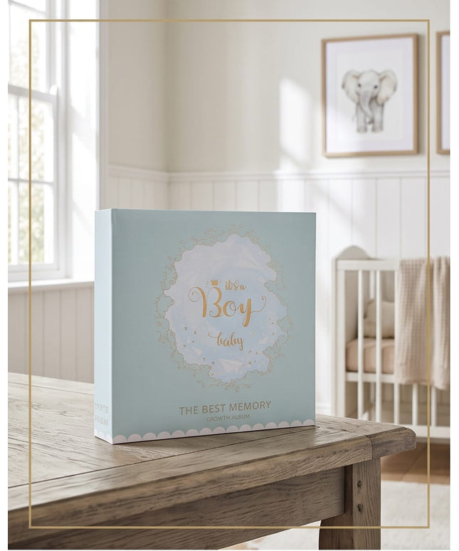 Boy Memory Book-Baby supply